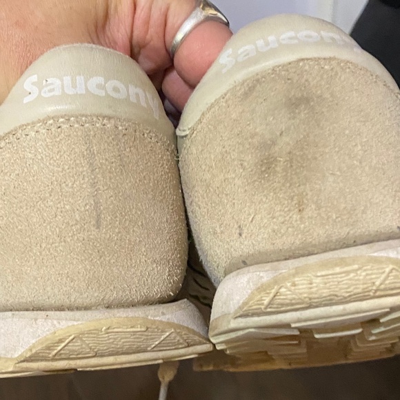 Saucony ‘Jazz’ original leather & nylon retro neutral sneaker. Sz 7 - Picture 10 of 11